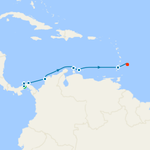 Panama Canal & the Alluring Islands of the Caribbean from Panama City