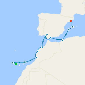 Jewels of Spain & Morocco from Tenerife