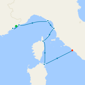 Mediterranean Wonders: French & Italian Rivieras from Nice