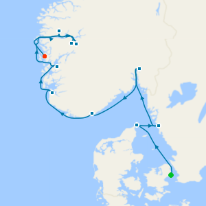Nordic Wonders & Fjords of Norway from Copenhagen