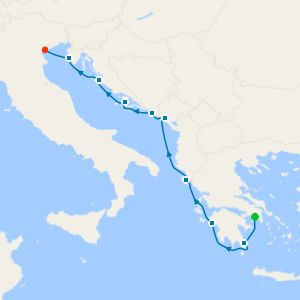 Adriatic Archipelagos & Greek Goddesses from Athens