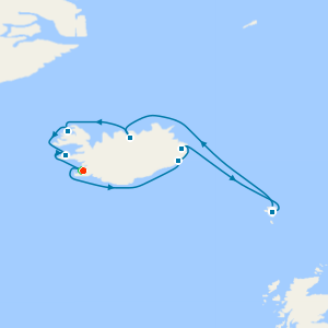 Magical Midnight Sun from Reykjavik with Stay