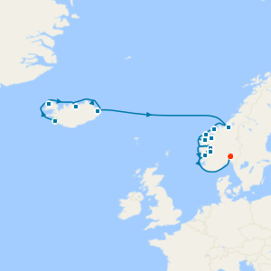 Mighty Fjords & Nordic Grace from Reykjavik with Stays