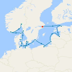 Nordic Verve & Baroque Flair from Oslo	with Stay