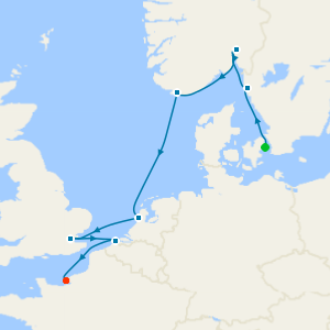 Scenic Seaways & The Seine from Copenhagen
