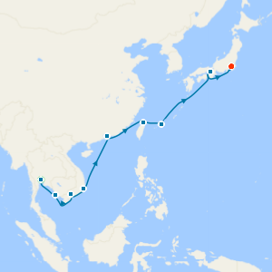 Iconic Skylines, Starry Nights fr. Bangkok to Tokyo with Stays.