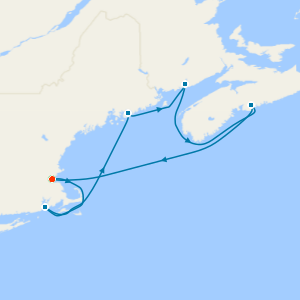 Canada & New England from Boston with Stay