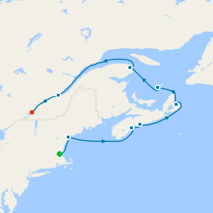 Southeast Canadian Exploration from Boston