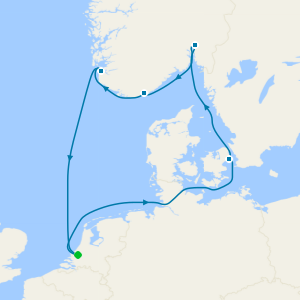 Norwegian Fjords with Copenhagen from Rotterdam