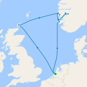 Norwegian Fjords with Scotland from Rotterdam
