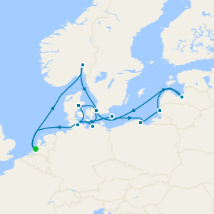 Baltic and Scandinavian Capitals cruise from Rotterdam