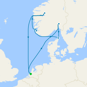 Norwegian Fjords & South Scandinavia from Rotterdam