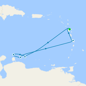 Antilles & Virgin Islands from Guadeloupe