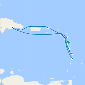 Antilles & Virgin Islands from Guadeloupe