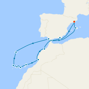 Quintessential Iberian Journey from Barcelona with Stay