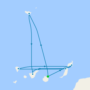 Canary Islands, Madeira & Spain from Las Palmas
