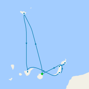 Canary Islands, Madeira & Spain from Tenerife