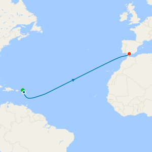 Transatlantic Spring Voyage from St. Maarten