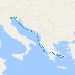 Yachting the Adriatic & Greek Isles from Venice