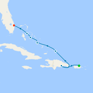 Yachting the Bahamas from San Juan