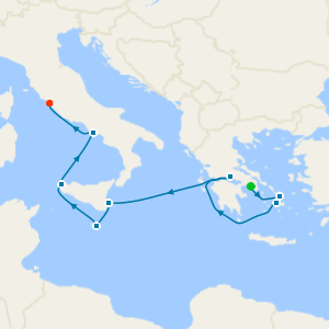 Enchanting Greece & the Amalfi Coast from Athens