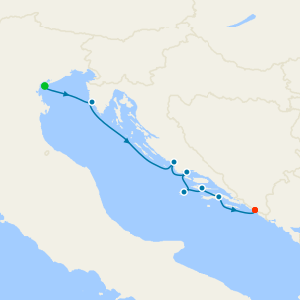 Croatian Coast & the Best of the Adriatic from Venice