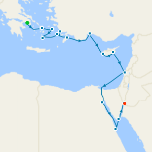 Discover the Wonders of the Mediterranean & Red Sea from Athens