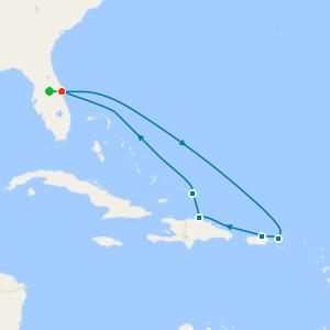 Eastern Caribbean from Orlando with 7nt Stay and Car Hire