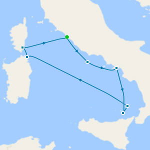 Aeolian Islands from Rome