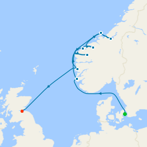 Norway from Copenhagen