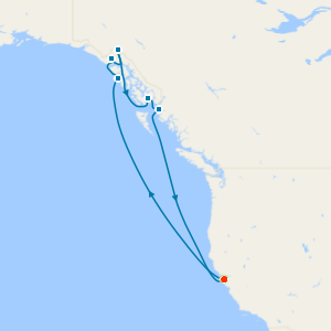 Alaska with Glacier Bay National Park from San Francisco with Stay