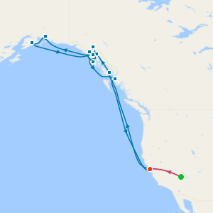 Las Vegas, Ultimate Alaska Solstice & Glacier Bay National Park from San Francisco with Stays