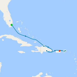Caribbean from Miami to San Juan