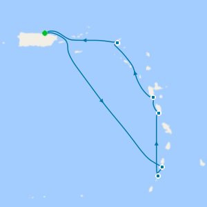 Windward Islands Surf & Sunsets from San Juan