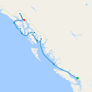 Scenic Alaska from Vancouver