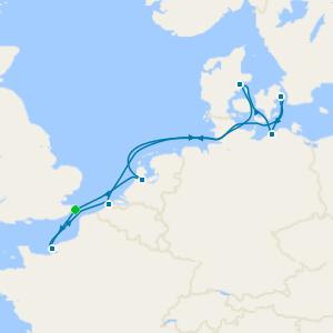 Northern Europe from Dover
