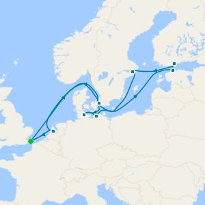 Scandinavia and Baltic from Dover