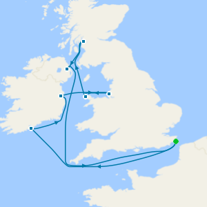 British Isles from Dover