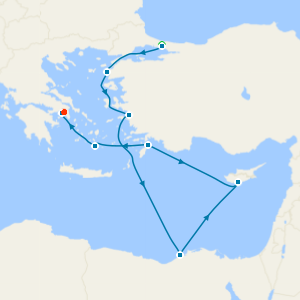 Marvels of Antiquity fr. Istanbul to Athens with Stays