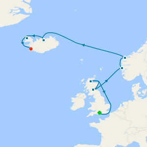 Iceland, Scotland & Norway from Southampton