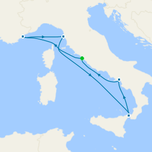 Italy & France from Rome