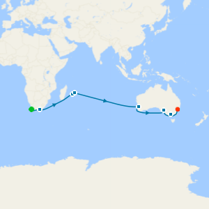 Cape Town to Sydney