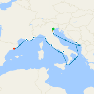 Italy, France & Spain with Venice Stay
