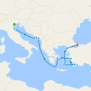 Greek Isles to Istanbul with Venice Stay