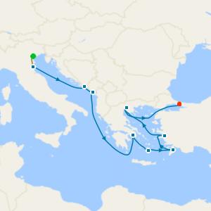 Greek Isles to Istanbul with Venice Stay