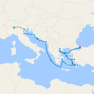 Lake Como and Venice Stays with Greek Isles