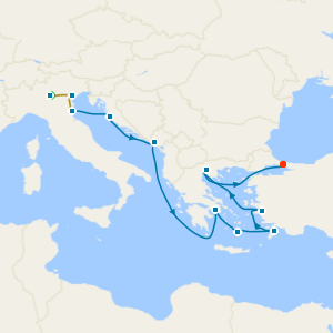 Lake Garda and Venice Stays with Greek Isles