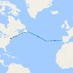 History on the Horizon fr. Lisbon to New York with Stays