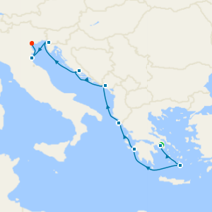 Greek Isles with Athens & Venice Stays