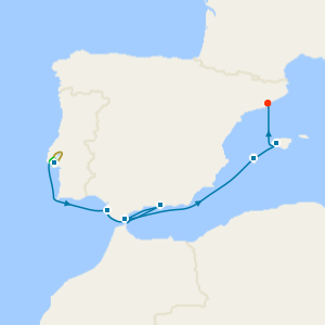Spain & Portugal from Lisbon with Stay